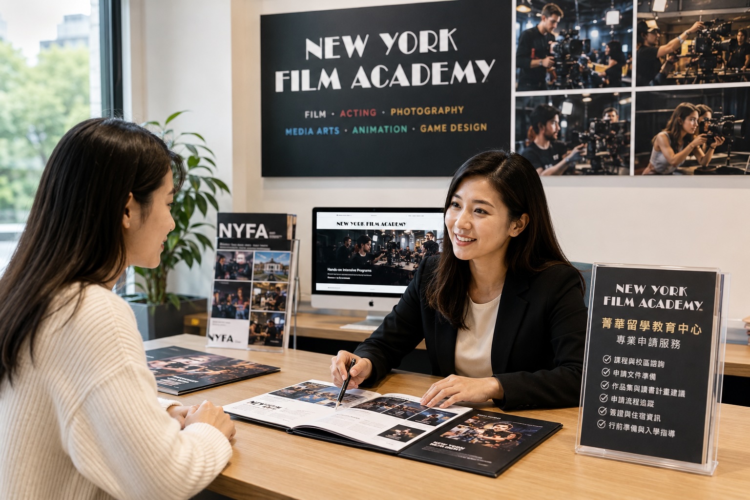 菁華協助 NYFA 申請