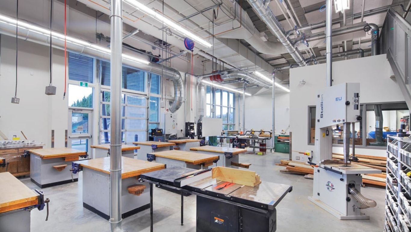 New Westminster Schools 科技與實作教室