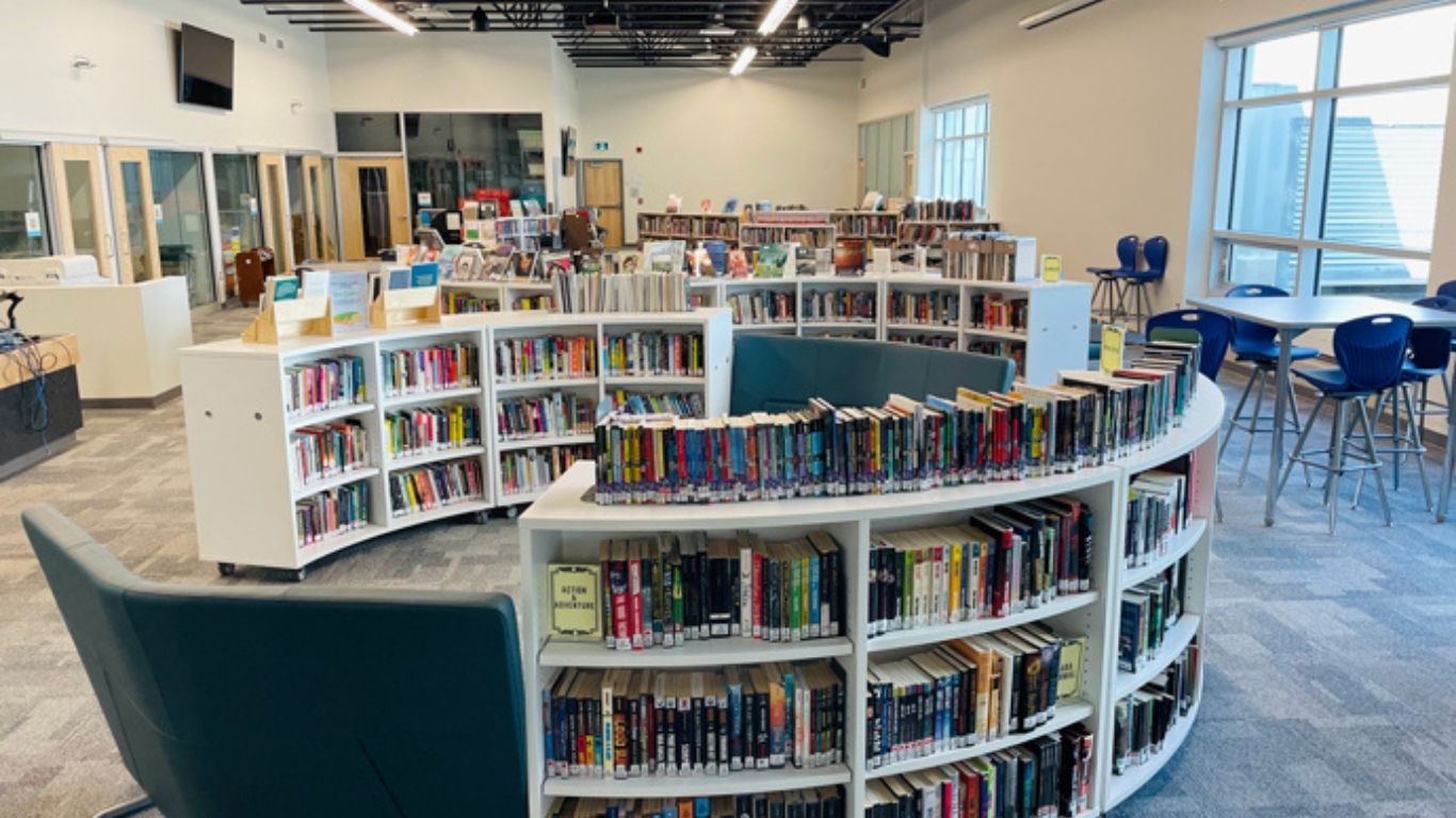 New Westminster Schools 圖書館學習空間